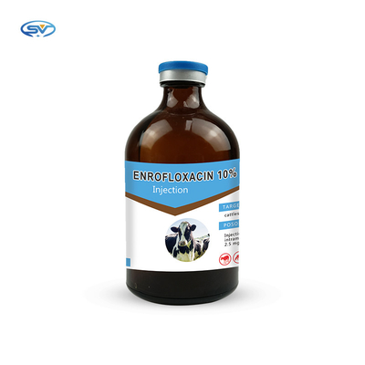 Лекарства Quinolones 100ml CXBT Enrofloxacin 10% ветеринарные вводимые