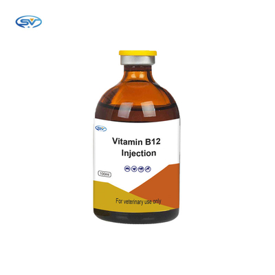 Дополнение впрыски витамина Б12 лекарств ГМП ветеринарное вводимых для лошадей скотин
