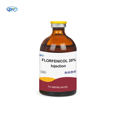 Ветеринарная вводимая впрыска 10% 100ml Florfenicol лекарств для животной пользы