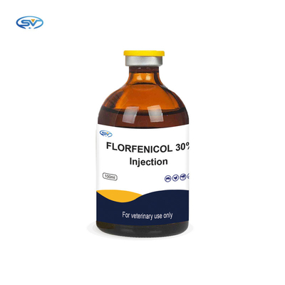 Ветеринарная вводимая впрыска 10% 100ml Florfenicol лекарств для животной пользы