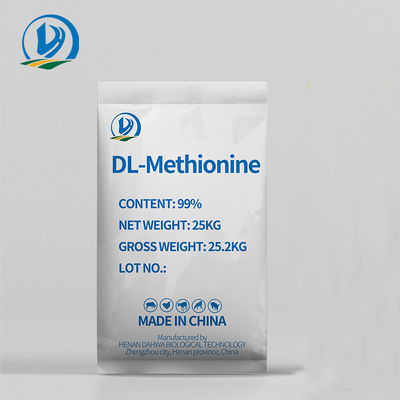 Аминокислота поставки метионина 99 добавок C5H11NO2S CAS 59-51-8 Dl корма для животных