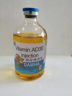 Впрыска витамина AD3E лекарств OEM GMP ветеринарная вводимая для роста и развития SheepPromote скотин