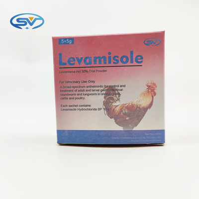 Хлоргидрат противопаразитарных лекарств 30% Levamisole CAS 16595-80-5 ветеринарный