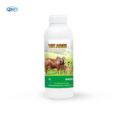 Устное решение витамина AD3E медицины решения устное для лошадей, скотин, овец, коз, свиней, собак, котов, равина