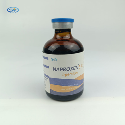 Лекарства впрыски 50mg/Ml Naproxen ветеринарные вводимые для скаковой лошади