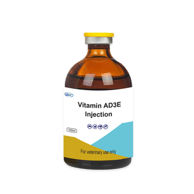 Ветеринарная вводимая впрыска витамина Ad3e лекарств для овец 100ml/бутылки скотин