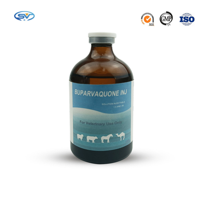 Лекарства Buparvaquone 50mg/Ml GMP ветеринарные вводимые для котов собак коз овец икр скотин