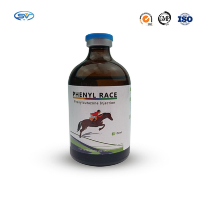 ветеринарные вводимые лекарства 100ml 18% Phenylbutazone вводимое для пользы лошадей