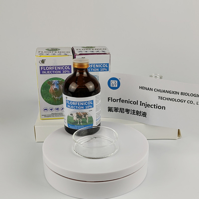 Ветеринарная медицина CXBT дает наркотики инфекциям Florfenicol 10% дыхательных путей скотин