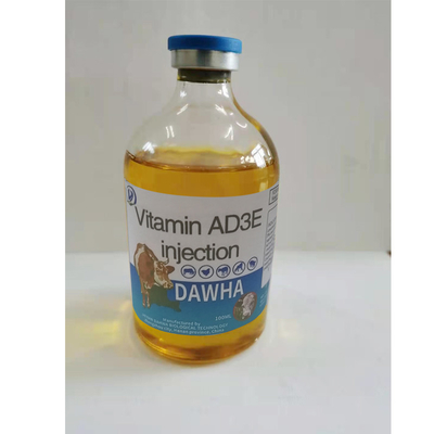 Впрыска витамина AD3E лекарств Multivitamin ветеринарная вводимая для овец скотин