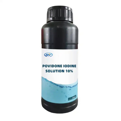 Решение йода Povidone пестицида стерилизации и обеззараживания поставки фабрики сразу на аквакультура 1% 5% 10% 500ml