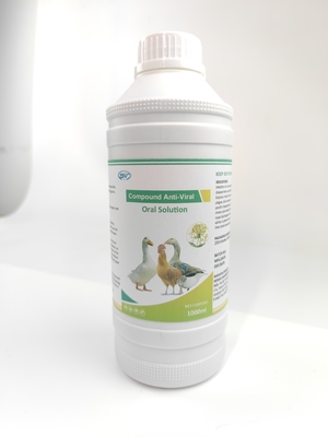 Жидкость 1000ml устной смеси медицины решения противовирусная устная для освобождаясь жары и детоксицируя птицы