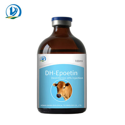 Впрыска ангидрина декстрозы темного Брауна 10% лекарств Antianemic OEM ветеринарная вводимая