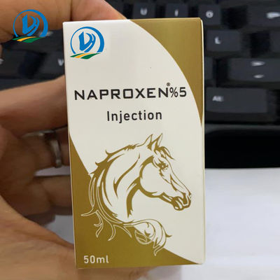 Воспалительные ветеринарной впрыски Naproxen противопаразитарных лекарств C14H14O3 10% анти- сбрасывают анальгезию лихорадки
