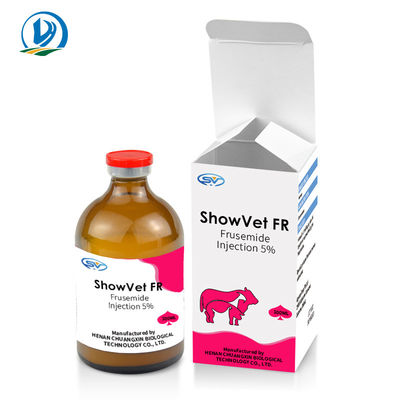 Ветеринарная вводимая впрыска фуросемида Diuretics лекарств 10 mg/Ml для скотин