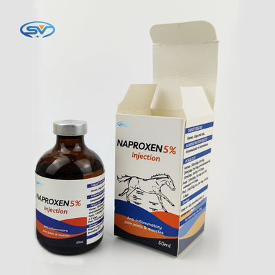 Воспалительные ветеринарных вводимых лекарств Naproxen 50Mg/ML 5% анти- сбрасывают лихорадку